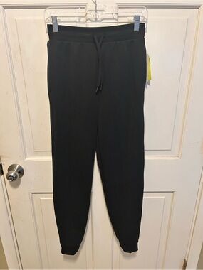all in motion Black Track Joggers with Drawstring